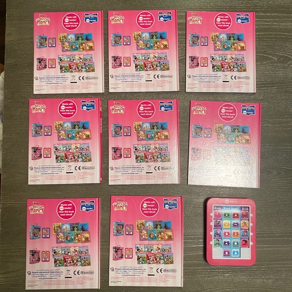 Fancy Nancy Other - Fancy Nancy mini books and talking reader device